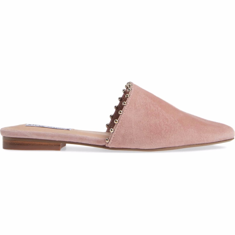 Steve Madden Trace Mule Mauve Suede 7.5